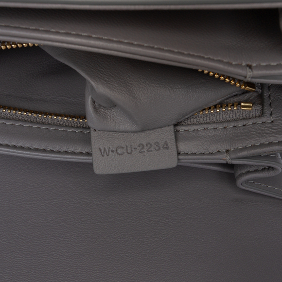 Pre-Loved Celine Classique Shiny Calfskin Triomphe Crossbody - Picture 6 of 11